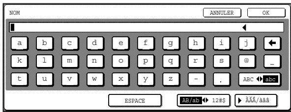 SAGEM MF 9325 - Sélection du clavier - 1