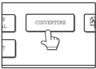SAGEM MF 9325 - Appuyez sur la touche + puis sur la touche [couverture] sur l'écran de menu des modes spéciaux. - 1