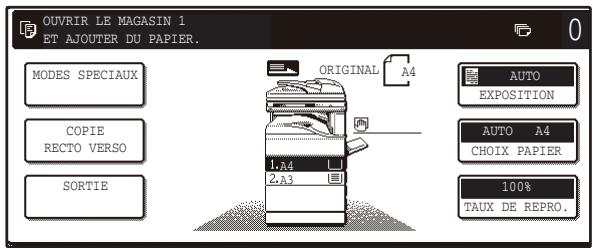SAGEM MF 9325 - Chargement du PAPIER - 1