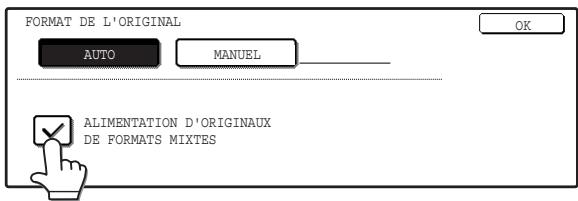 SAGEM MF 9325 - Copie d'originaux de différentes longueurs (alimentation mixte) - 3
