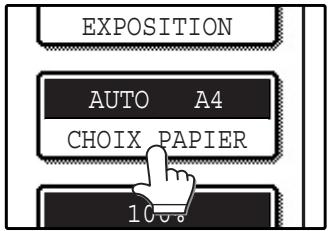 SAGEM MF 9325 - Utilisation de la VITRE d'exposition - 5