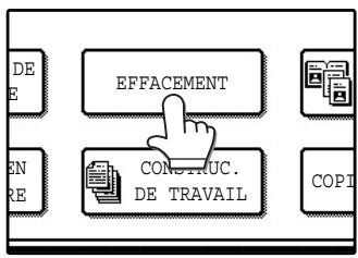 SAGEM MF 9325 - Appuyez sur la touche [effacement] sur l'écran des modes spéciaux. - 1