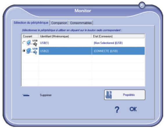 SAGEM MFD 6080 - Paramètres du périphérique - 1