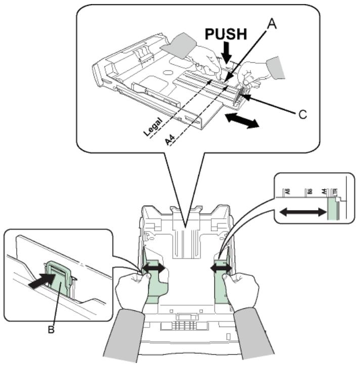 SAGEM MFD 6080 - Insertion de papier dans le bac principal - 5