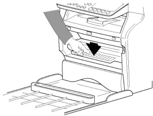 SAGEM MFD 6080 - OUVRIR CAPOT AV. CHANGER TONER - 2