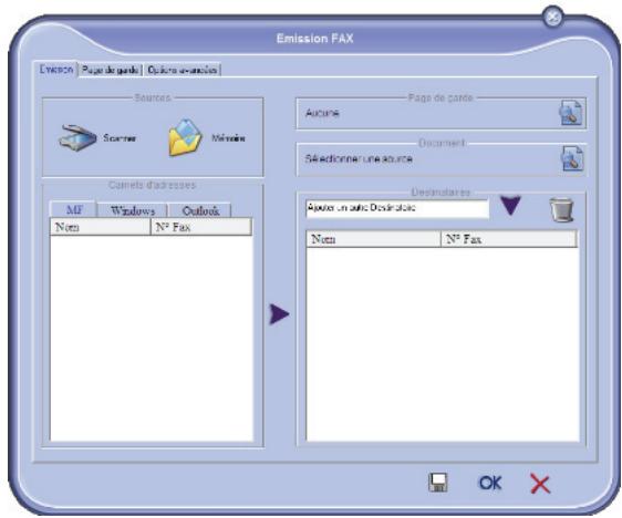 SAGEM MFD 6080 - Création d'un modele de page de garde - 1