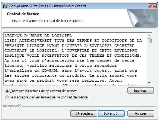 SAGEM MFD 6080 - Installation des pilotes à l'aide du logiciel Companion Suite Pro - 5