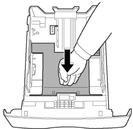 SAGEM MFD 6080 - Insertion de papier dans le bac principal - 4
