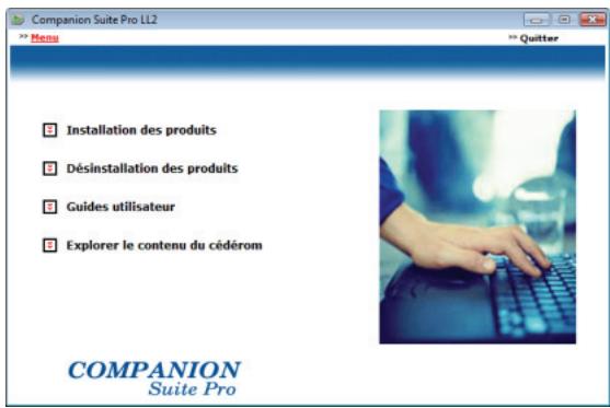 SAGEM MFD 6080 - Installation des pilotes à l'aide du logiciel Companion Suite Pro - 1