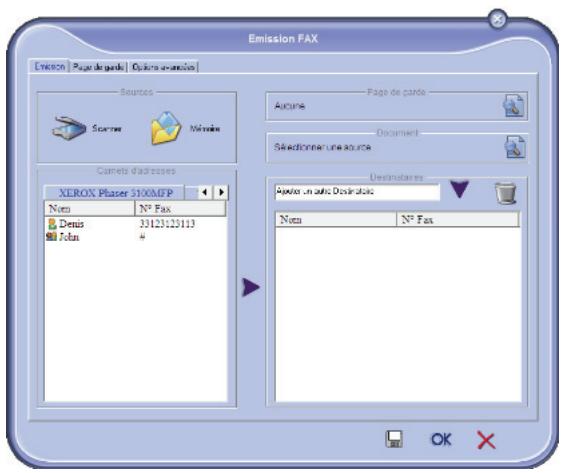 SAGEM MFD 6080 - Création d'un modele de page de garde - 3