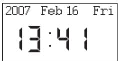 SAGEM MY DU@L RADIO 700 - Setting the Clock Manually - 2