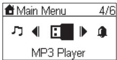 SAGEM MY DU@L RADIO 700 - Command from the remote control: - 6