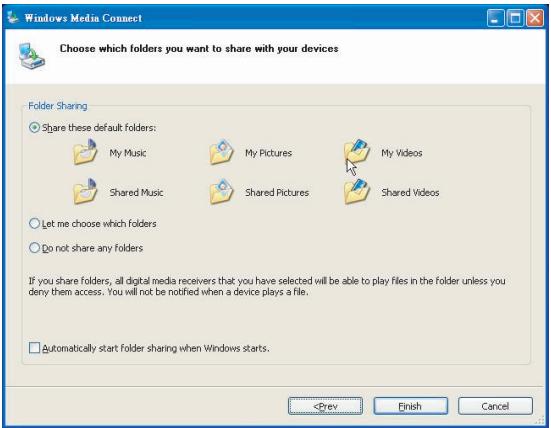 SAGEM MY DU@L RADIO 700 - Installation & Connection to Windows Media Connect V2.0 - 1