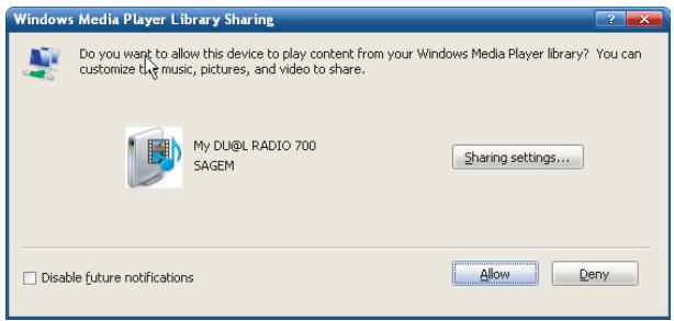 SAGEM MY DU@L RADIO 700 - Step 7: - 3