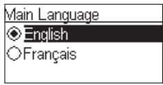 SAGEM MY DU@L RADIO 700 - LANGUAGE CHOICE - 3