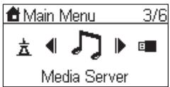 SAGEM MY DU@L RADIO 700 - Command from the remote control: - 1