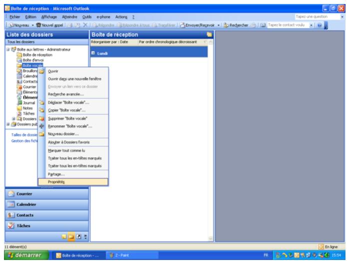 SAGEM OPEN LINE EVA - Connexion avec microsoft outlook - 3