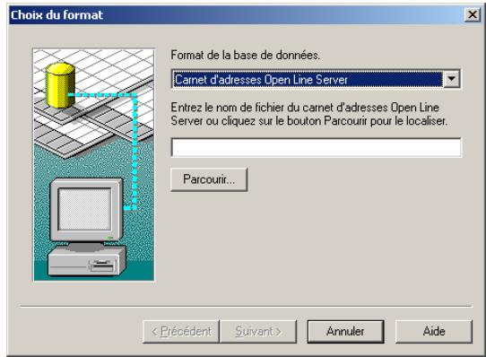 SAGEM OPEN LINE SERVER - Guide d'utilisation open line server - 1