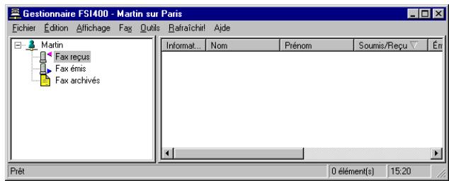 SAGEM OPEN LINE SERVER - Connexion avec le gestionnaire open line server - 2