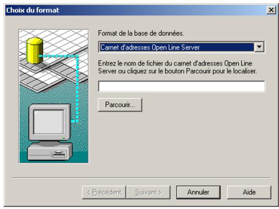 SAGEM OPEN LINE SERVER - Guide d'utilisation open line server - 1