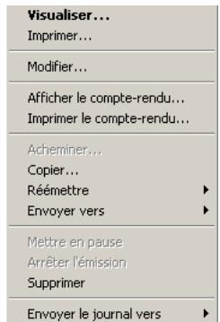 SAGEM OPEN LINE SERVER - Les menus déroulants - 2