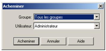 SAGEM OPEN LINE SERVER - Acheminer un fax manuellement - 1