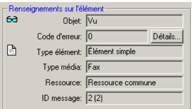 SAGEM OPEN LINE SERVER - Onglet général - 3