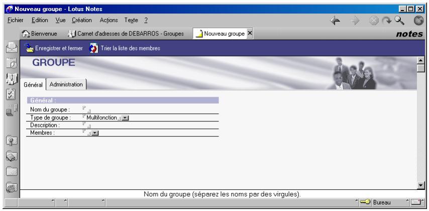 SAGEM OPEN LINE SERVER - Créer une liste de diffusion - 1