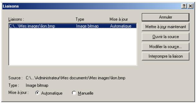 SAGEM OPEN LINE SERVER - Créer un lien vers des objets OLE 2.0 - 3