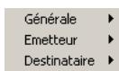 SAGEM OPEN LINE SERVER - Menu variables - 1