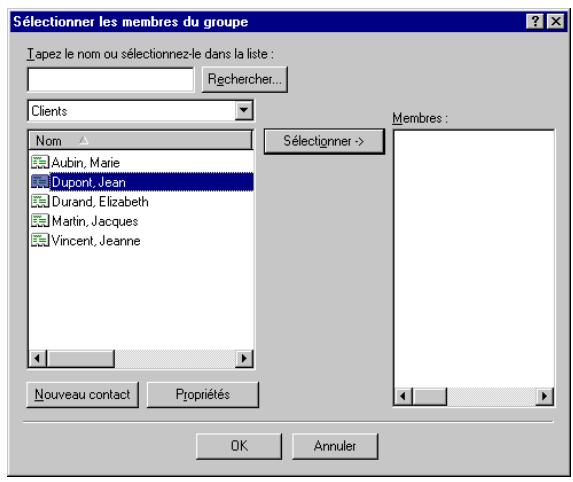 SAGEM OPEN LINE SERVER - Créer une liste de diffusion - 2