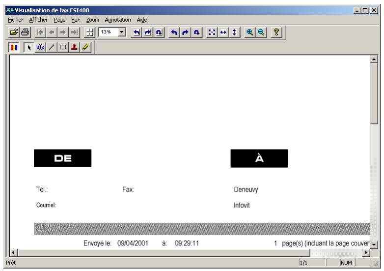SAGEM OPEN LINE SERVER - Lancer la visualisation - 1