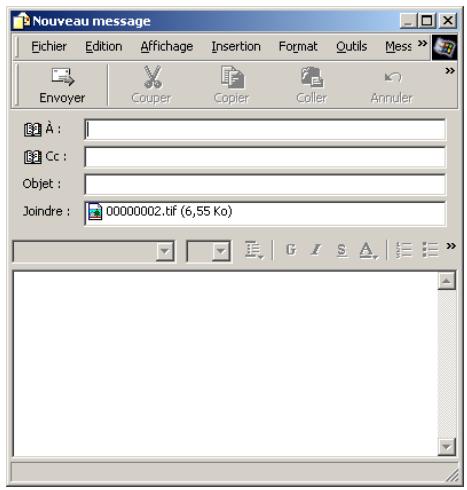 SAGEM OPEN LINE SERVER - Envoyer un fax avec un calcul de messagerie - 1