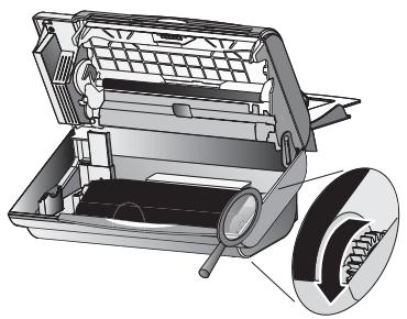 SAGEM PHILIPS MAGIC 3-2 COLOR DECT - Loading the ink film - 4