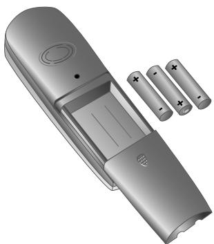 SAGEM PHILIPS MAGIC 3-2 COLOR DECT - Changing batteries - 1