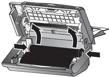 SAGEM PHILIPS MAGIC 3-2 COLOR DECT - Removing the ink film - 1