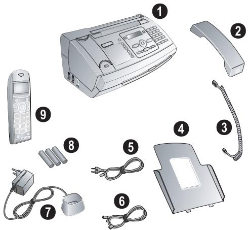 SAGEM PHILIPS MAGIC5 COLOUR DECT - Contained in the packing - 1