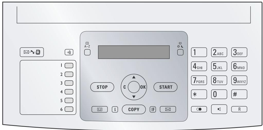 SAGEM PHILIPS MAGIC5 COLOUR DECT - Panel - 1