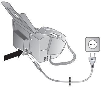 SAGEM PHILIPS MAGIC5 COLOUR DECT - Connecting power cord of the device - 1