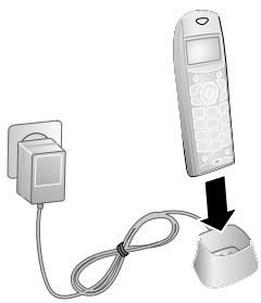 SAGEM PHILIPS MAGIC5 ECO VOICE DECT - Introduire les batteries dans le combiné sans fil - 4