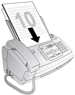 SAGEM PHILIPS MAGIC5 ECO VOICE DECT - Envoi de télécopie - 1