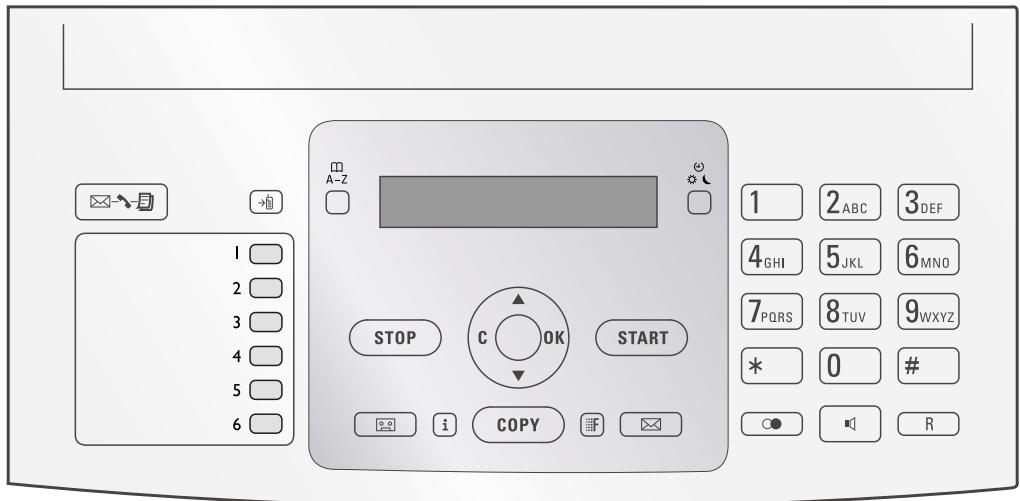 SAGEM PHILIPS MAGIC5 ECO VOICE DECT - Panneau - 1
