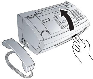 SAGEM PHILIPS MAGIC5 VOICE DECT - Fixing a Document Jam - 1