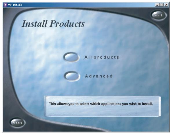 SAGEM PHILIPS MF-JET 495 - Installing individual products - 2