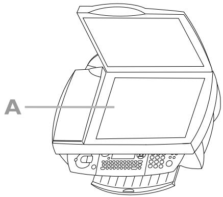 SAGEM PHILIPS MF-JET 495 - Cleaning the scanner glass - 2