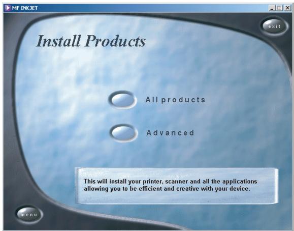 SAGEM PHILIPS MF-JET 495 - Installing all products - 2