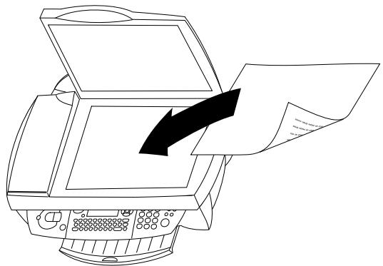 SAGEM PHILIPS MF-JET 495 - Inserting a document - 2