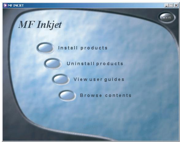 SAGEM PHILIPS MF-JET 495 - Installing individual products - 1