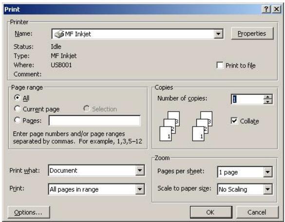 SAGEM PHILIPS MF-JET 495 - Print - 1
