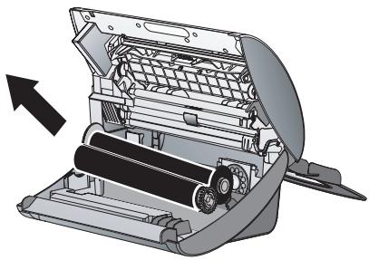 SAGEM PHONEFAX 39TDS - Removing the ink film - 2
